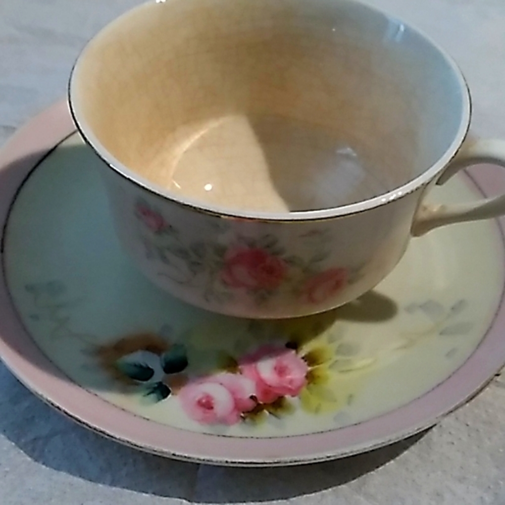 Vintage teacup and saucer